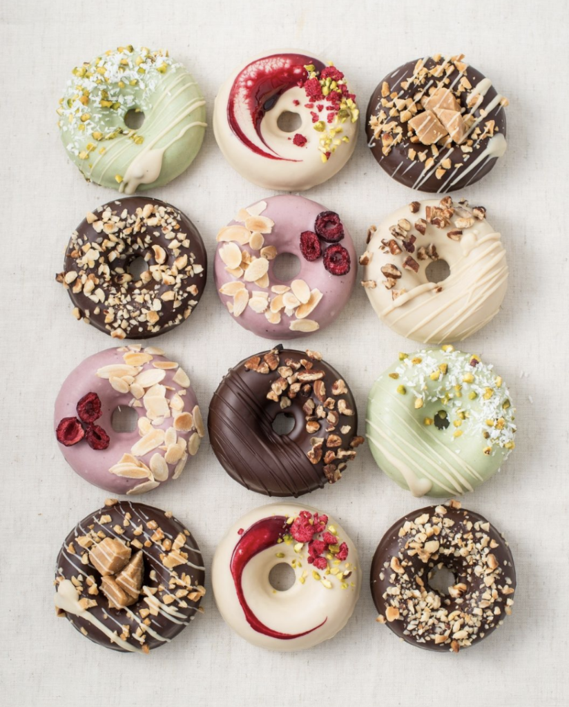 vegan doughnuts from Rubys of London